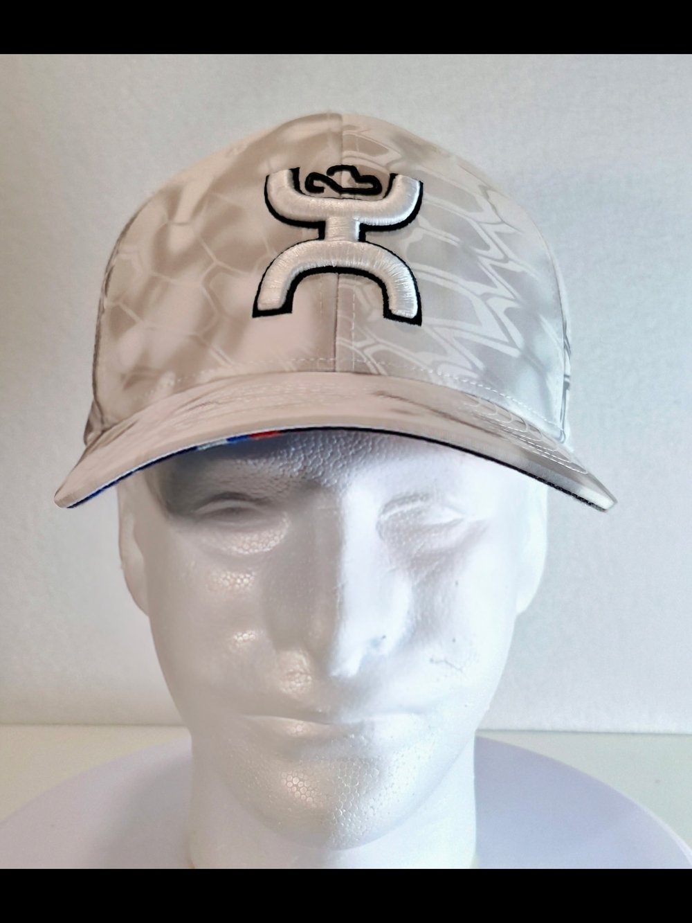 Hooey  Chris Kyle Light Tan Beige Logo Baseball Cap with Black Embroidery